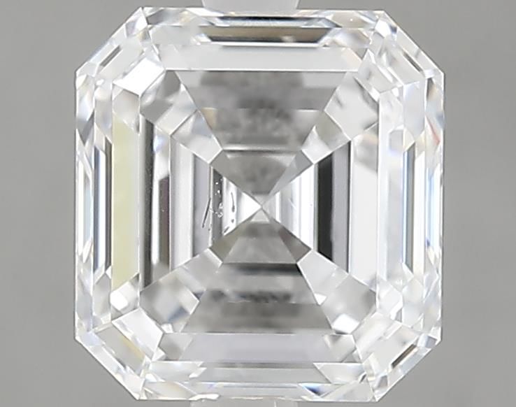 2.53CT Asscher Cut Lab Grown Diamond D | SI1 | IGI Certified