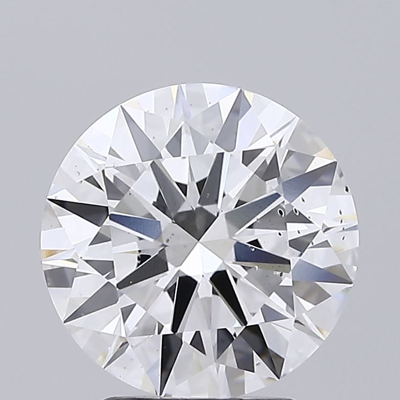 3.05CT Round Cut Lab Grown Diamond F | SI1 | IGI Certified