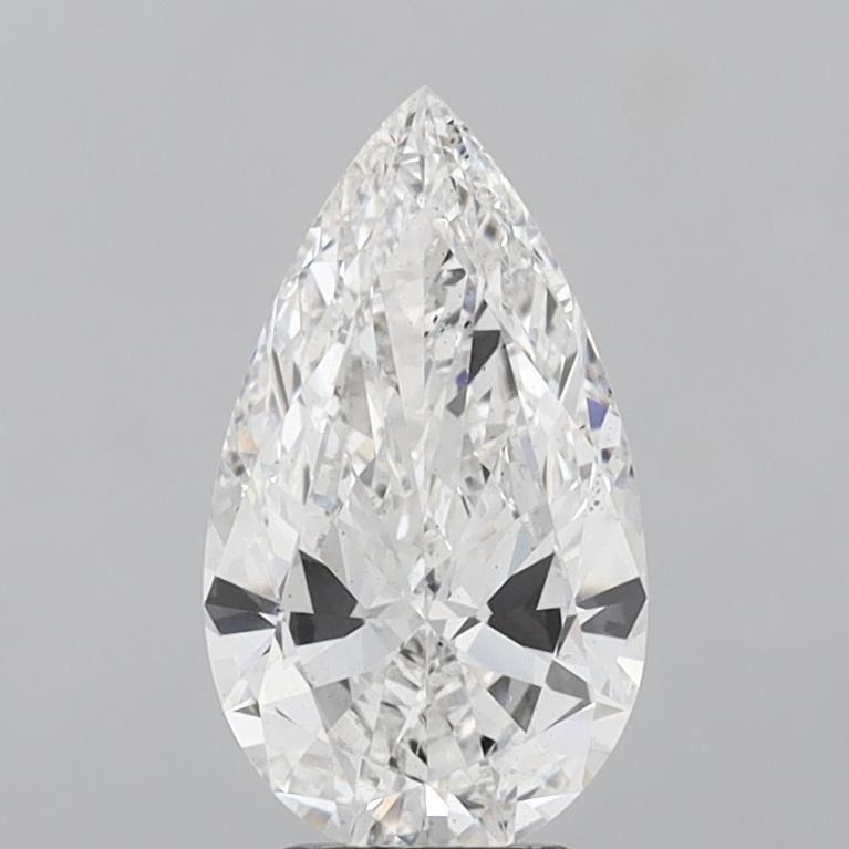 3.51CT Pear Cut Lab Grown Diamond E | VS2 | IGI Certified