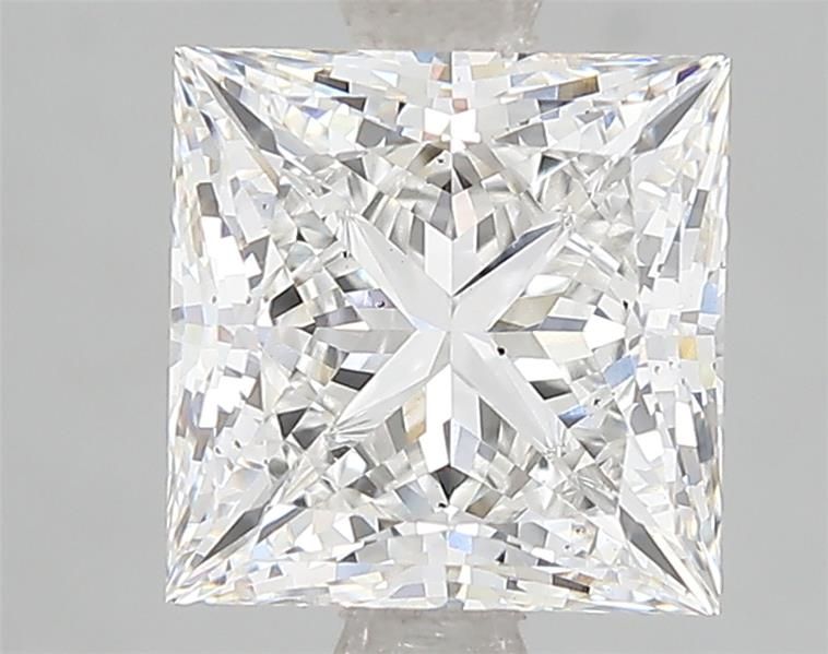 3.04CT Princess Cut Lab Grown Diamond E | SI1 | IGI Certified