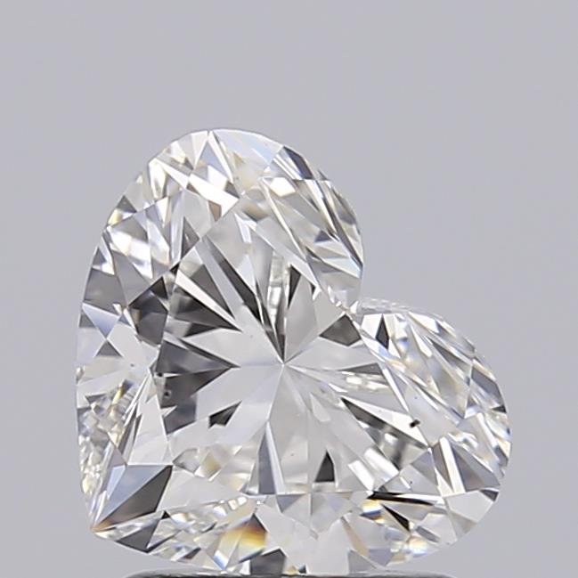 1.53CT Heart Cut Lab Grown Diamond E | VS2 | IGI Certified