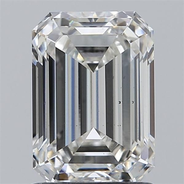 1.59CT Emerald Cut Lab Grown Diamond G | VS2 | IGI Certified