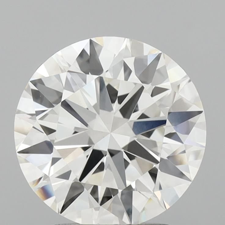 2.66CT Round Cut Lab Grown Diamond G | VVS2 | IGI Certified