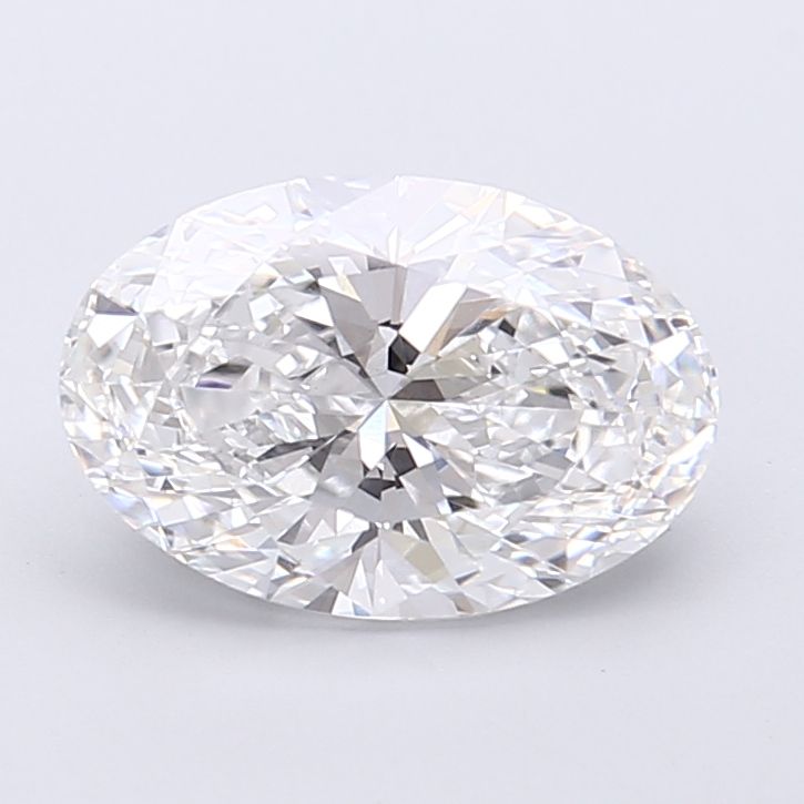 2.0CT Oval Cut Lab Grown Diamond E | VVS2