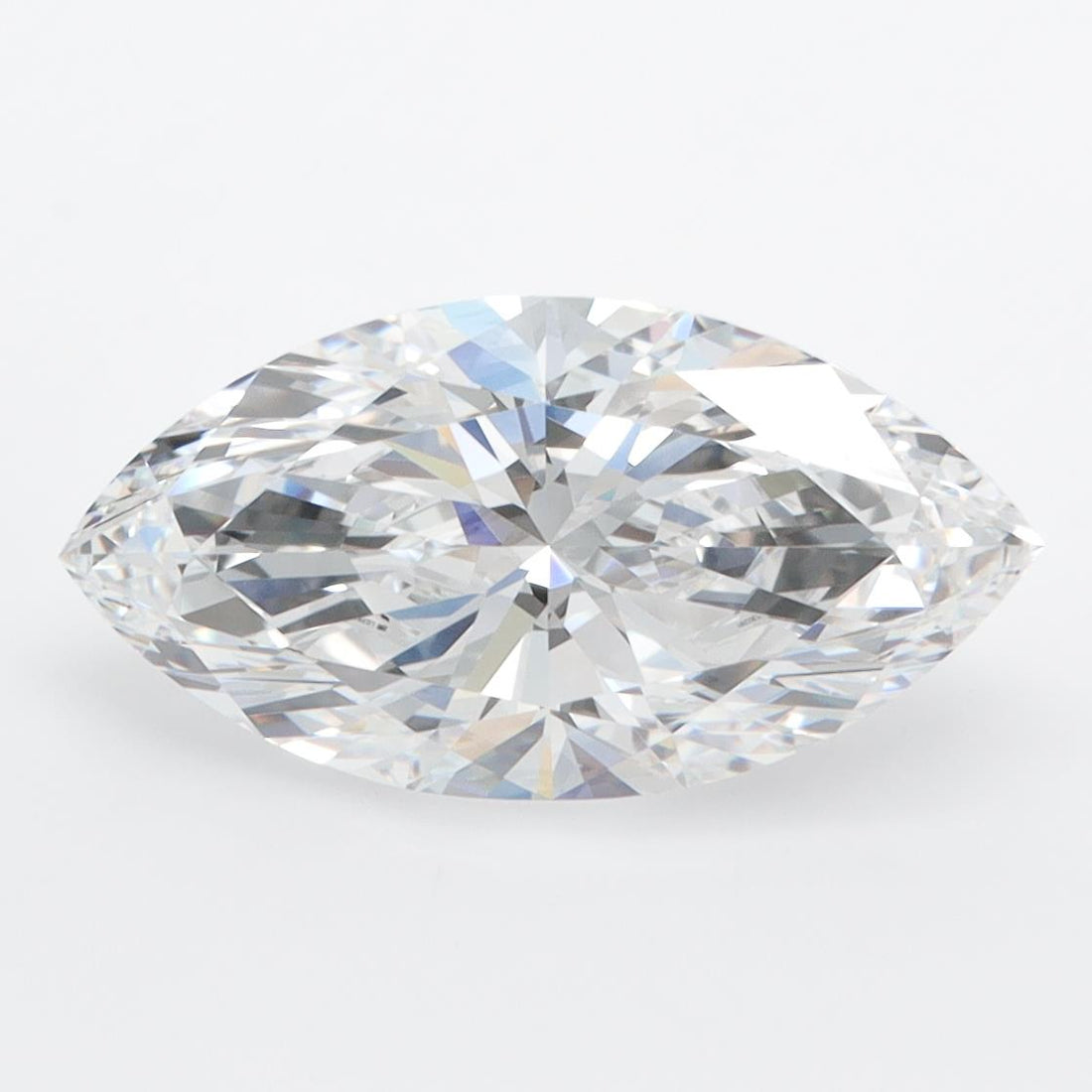2.5CT Marquise Cut Lab Grown Diamond D | VVS1 | IGI Certified