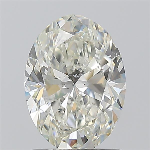 1.19CT Oval Cut Natural Diamond H | SI1 | IGI Certified