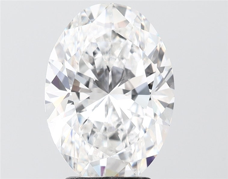 4.07CT Oval Cut Lab Grown Diamond D | VVS2 | IGI Certified