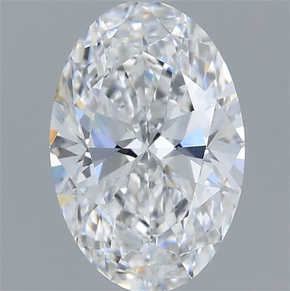 1.03CT Oval Cut Lab Grown Diamond D | VVS2 | IGI Certified