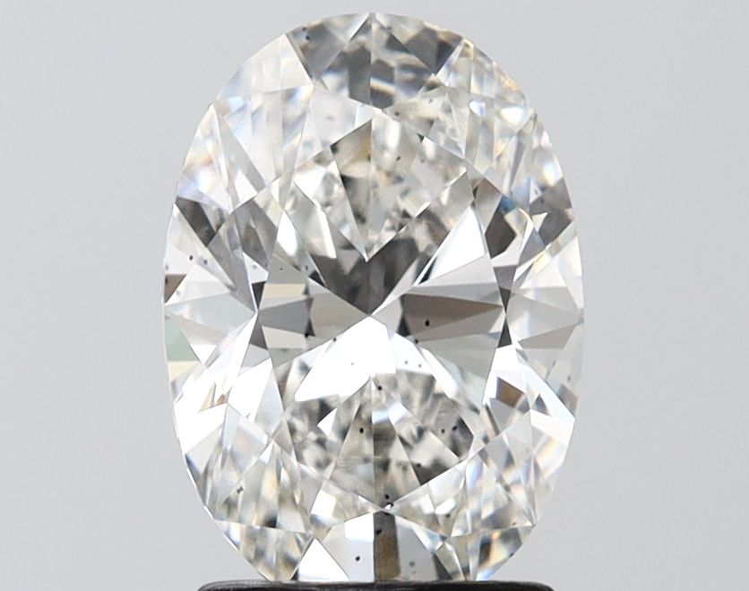 2.03CT Oval Cut Lab Grown Diamond F | SI1 | IGI Certified