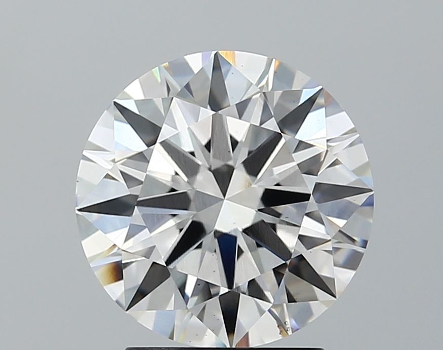 2.55CT Round Cut Lab Grown Diamond H | VS1 | IGI Certified