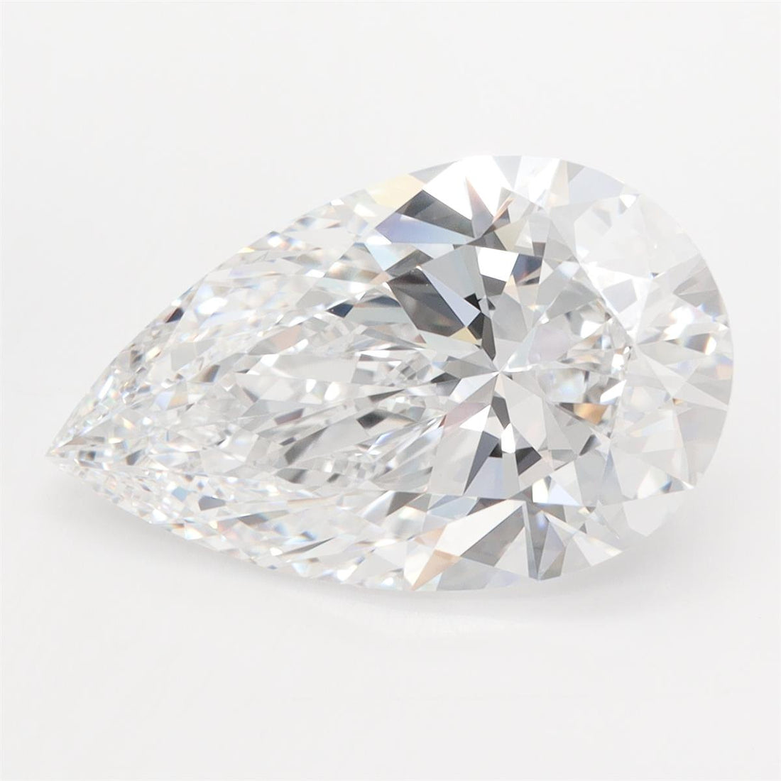 5.55CT Pear Cut Lab Grown Diamond D | FL | GIA Certified