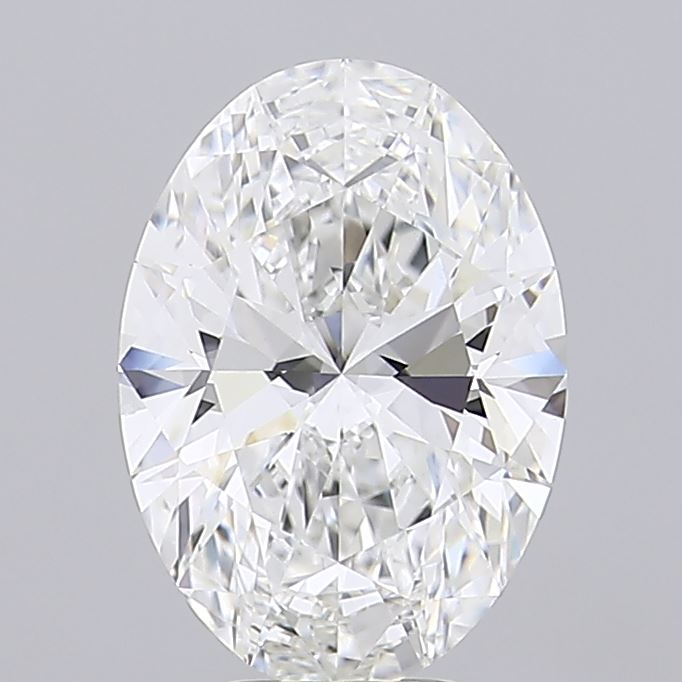 6.08CT Oval Cut Lab Grown Diamond E | VVS2 | IGI Certified