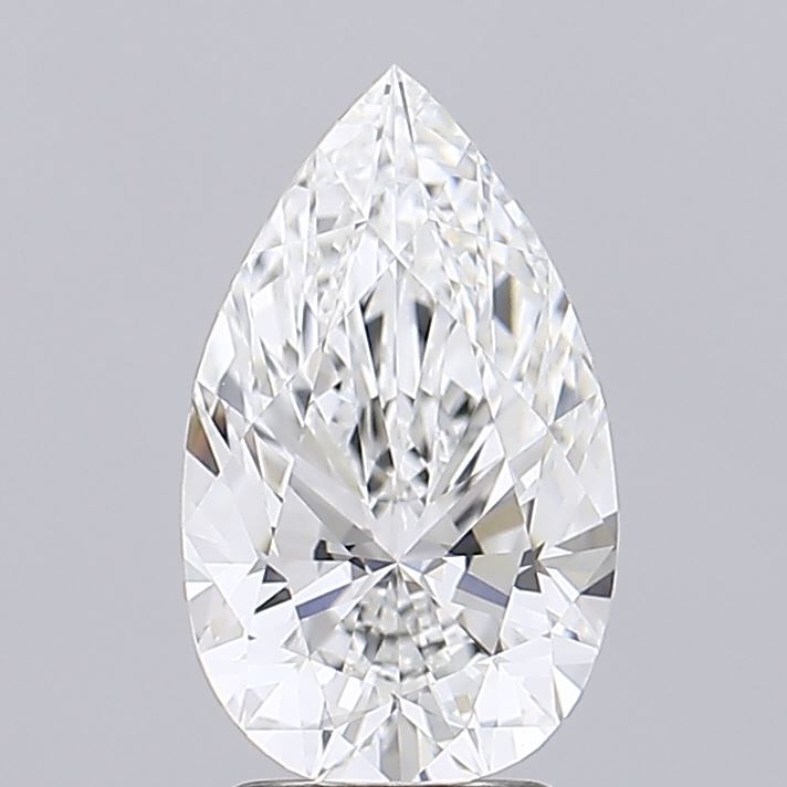 3.0CT Pear Cut Lab Grown Diamond F | VVS2