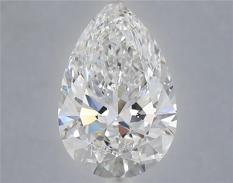 5.25CT Pear Cut Lab Grown Diamond E | VVS2 | IGI Certified