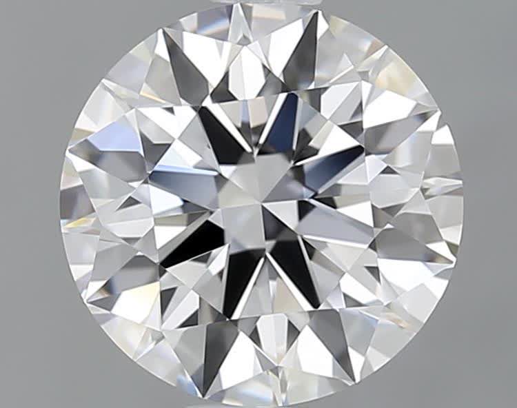 1.34CT Round Cut Lab Grown Diamond D | VVS2 | IGI Certified