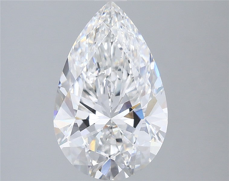 3CT Pear Cut Lab Grown Diamond E | VS1 | IGI Certified