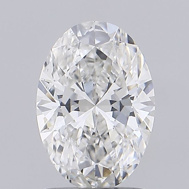 1.57CT Oval Cut Lab Grown Diamond F | VS1 | IGI Certified