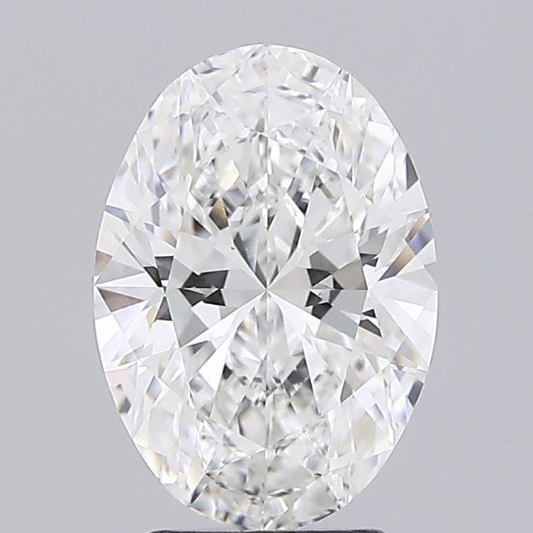 3.02CT Oval Cut Lab Grown Diamond F | VVS1