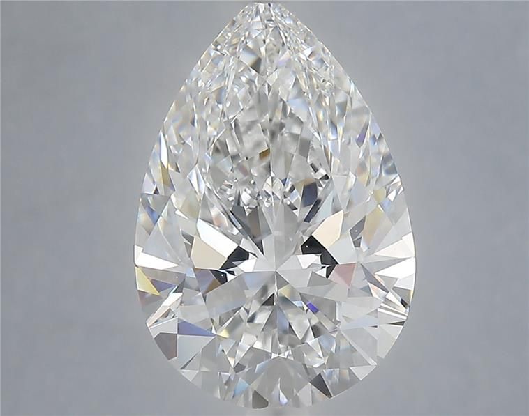 5.1CT Pear Cut Lab Grown Diamond E | VVS2 | IGI Certified