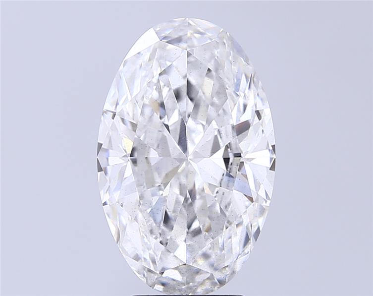 5.04CT Oval Cut Lab Grown Diamond E | SI1 | IGI Certified