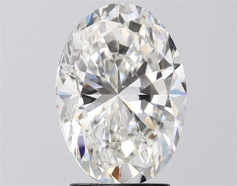 3.02CT Oval Cut Lab Grown Diamond G | VS1 | IGI Certified