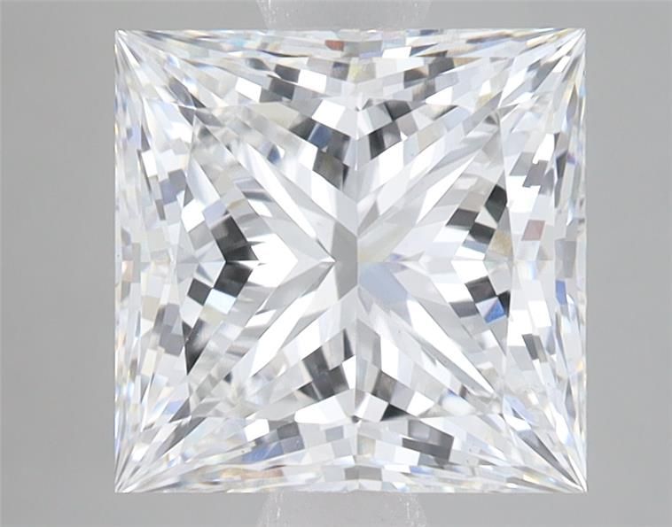 3.52CT Princess Cut Lab Grown Diamond F | VS1 | GIA Certified
