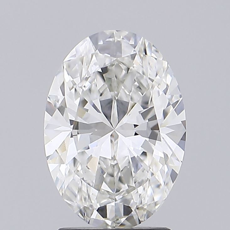2.08CT Oval Cut Lab Grown Diamond F | VVS2 | IGI Certified