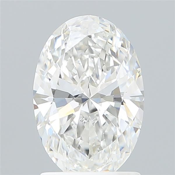 1.58CT Oval Cut Lab Grown Diamond E | VVS2 | IGI Certified