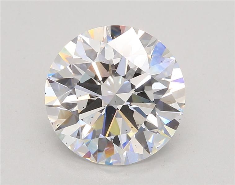 4.09CT Round Cut Lab Grown Diamond D | SI1 | IGI Certified