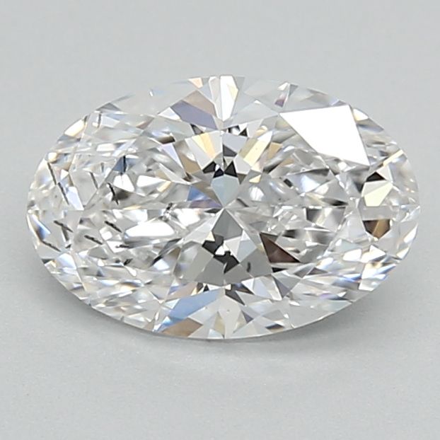 1.03CT Oval Cut Lab Grown Diamond D | SI1 | IGI Certified